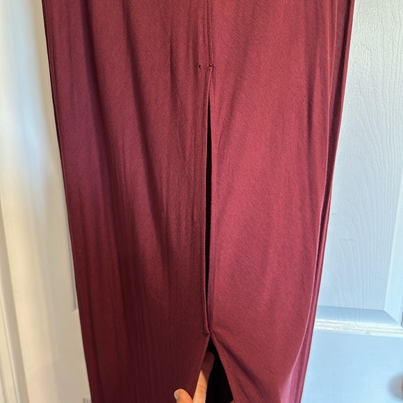Diesel full length Burgundy skirt size M - Picture 4 of 6